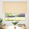 vidaXL Roller Blind Blackout Beige 160x150 cm Fabric Width 156.6 cm Polyester