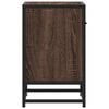 vidaXL Bedside Cabinet Brown Oak 40x31x50 cm Engineered Wood