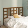 vidaXL Bed Headboard Honey Brown 146x4x100 cm Solid Wood Pine