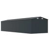 vidaXL Garden Shed Anthracite 257x990x181 cm Galvanised steel