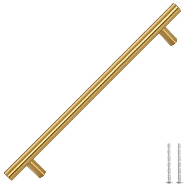 vidaXL Cabinet Handles 5 pcs Gold 192 mm Stainless Steel