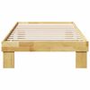 vidaXL Bed Frame without Mattress 100x200 cm Solid Wood Oak