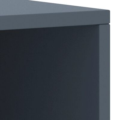 vidaXL Bedside Cabinet Light Grey 35x30x40 cm Solid Pinewood