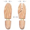 vidaXL Shoe Trees 5 pcs Brown 30.5 x 10 x 8 cm Solid Pine Wood