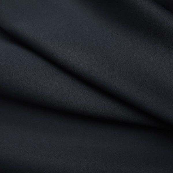 vidaXL Blackout Curtain with Hooks Black 290x245 cm