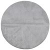 vidaXL Rug IZA Short Pile Scandinavian Look Grey &Oslash; 100 cm