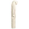 vidaXL Blanket Hoodie KINN Cream XXL Cotton