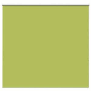 vidaXL Roller Blind Blackout Leaves Green 145x130 cm Fabric Width 141.6 cm Polyester