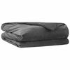 vidaXL Weighted Blanket Anthracite 200 x 220 cm 9 kg 100% Cotton 205T