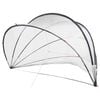 vidaXL Pool Dome Folding Manual Transparent 500 x 500 x 236 cm PVC