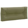 vidaXL Pallet Back Cushion VIANEN 100% Polyester Olive Green