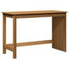 vidaXL Desk Honey Brown 112 x 50 x 75 cm Solid Pine Wood