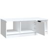 vidaXL Coffee Table White 102x50x36 cm Engineered Wood