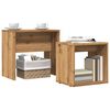 vidaXL Nesting Coffee Tables 2 pcs Artisan Oak Engineered Wood