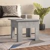 vidaXL Coffee Table Concrete Grey 55x55x42 cm Engineered Wood