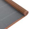 vidaXL Rug Rectangular Brown80x200 cm Bamboo