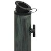 vidaXL Umbrella Base Green 44x44x31 cm Cast Iron