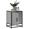 vidaXL Bedside Cabinets 2 pcs Grey Sonoma 40x31x50 cm Engineered Wood and Metal