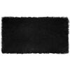 vidaXL Faux Sheepskin Rug Tafalla Black 60 x 110 cm Polyester