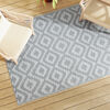 vidaXL Outdoor Carpet ARAKIL Grey 140x200 cm PP
