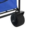 vidaXL Folding Hand Trolley Manual Blue 89 x 63 x 96 cm