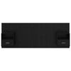 vidaXL Headboard with Cabinet 3 pcs Black Oak Engineered Wood
