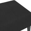 vidaXL Footstool Black 77x55x31 cm Velvet