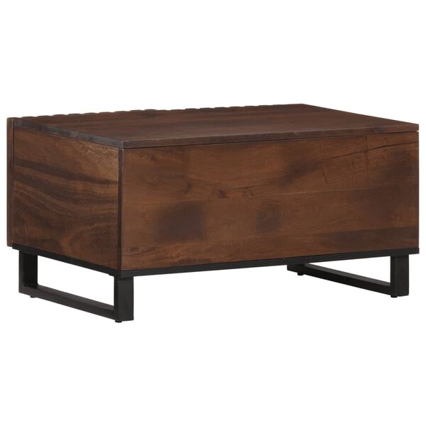 vidaXL Coffee Table Brown 80x51x40 cm Solid Wood Mango