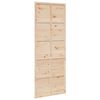 vidaXL Barn Door 80x208 cm Solid Wood Pine