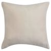 vidaXL Cushion Covers 4 pcs 80x80 cm Polyester Faux Suede Beige