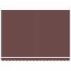 vidaXL Manual Retractable Awning Brown 450x300 cm