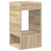 vidaXL End Table Sonoma Oak 30 x 30 x 56 cm Engineered Wood