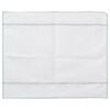 vidaXL Cleaning Cloths 5 pcs White with Green Stripes 50x60 cm