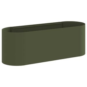 vidaXL Raised Garden Bed Olive Green 120 x 40x 40 cm