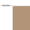 vidaXL Vertical Awning Taupe 100x1200 cm Oxford Fabric