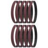 vidaXL Sanding Belts 10 pcs P100 40x760 mm