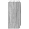 vidaXL Reception Desk Grey Sonoma 155x50x103.5 cm Engineered Wood