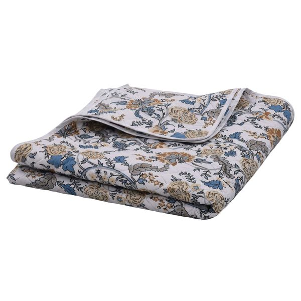 vidaXL Quilt Multicolour 230x260 cm Ultrasonic Quilted Fabric