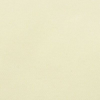 vidaXL Sunshade Sail Oxford Fabric Rectangular 2.5x3 m Cream