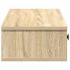 vidaXL Wall Shelf with Drawers Sonoma Oak 60x28x15 cm Engineered Wood