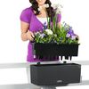 LECHUZA Planter BALCONERA Cottage 50 ALL-IN-ONE Granite