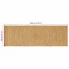 vidaXL Area Rugs Rectangular Brown 80 x 300 cm Jute