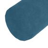 vidaXL Bolster Pillows 2 pcs Blue Ø 25 x 70 cm Corduroy Fabric