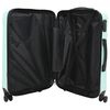 vidaXL Suitcase Set with Lock 3 pcs Mint green 50 x 31 x 78 cm