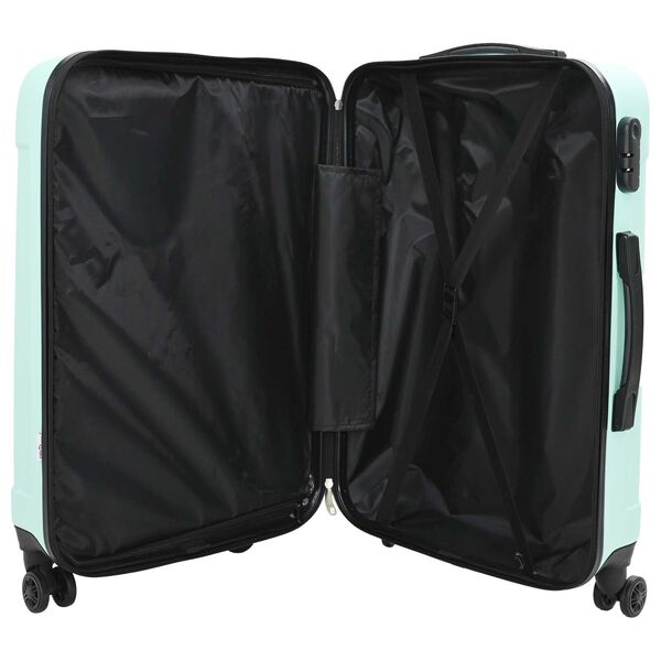 vidaXL Suitcase Set with Lock 3 pcs Mint green 50 x 31 x 78 cm