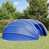 vidaXL Pool Tent Dome Blue 640 x 432 x 205 cm