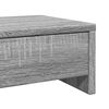 vidaXL Monitor Stand with Drawers Grey Sonoma 50x27x15 cm Engineered Wood