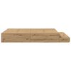 vidaXL Storage Bed Frame Artisan Oak 150 cm Engineered Wood
