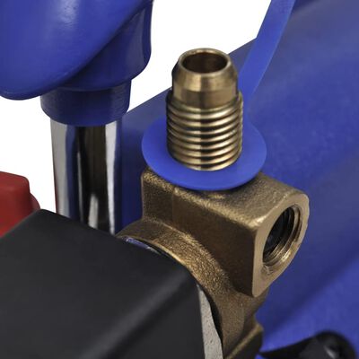 vidaXL Single Stage Vacuum Pump with 2-Way Manifold Gauge Set
