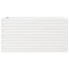 vidaXL Garden Planter White 90x40x46 cm Solid Wood Pine